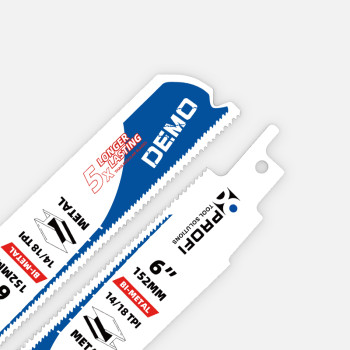 Moretop Reciprocating saw blades with advanced design for metal cutting