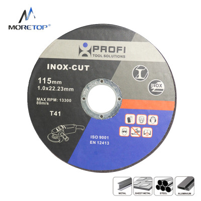 Moretop INOX CUTTING ABRASIVE DISC