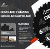 New DEMO circular saw blads