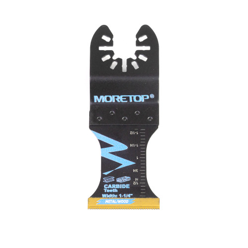 MORETOP Carbide Oscillating Multi Tool Blades For Hard Material, Hardened Metal, Nails, Bolts And Screws 18105001