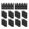 MORETOP 50pcs Oscillating Multi Tool Blade Kit For Wood And Plastics 50-Pack