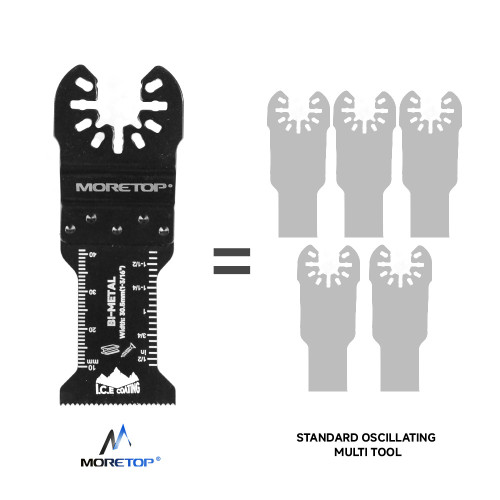 MORETOP I.C.E. coating oscillating blades metal cutting 30mm