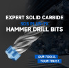 Say Goodbye to Tough Drilling Jobs with Moretop Tools’ Expert Carbide SDS Plus-7x Hammer Drill Bits