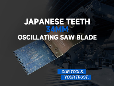 Moretop 34mm HCS Japanese Tooth Oscillating Saw Blade: Speed and Precision in One Tool