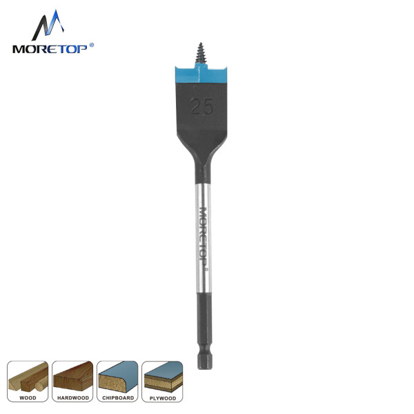 Moretop Precision Tip Wood Spade Bit manufacture