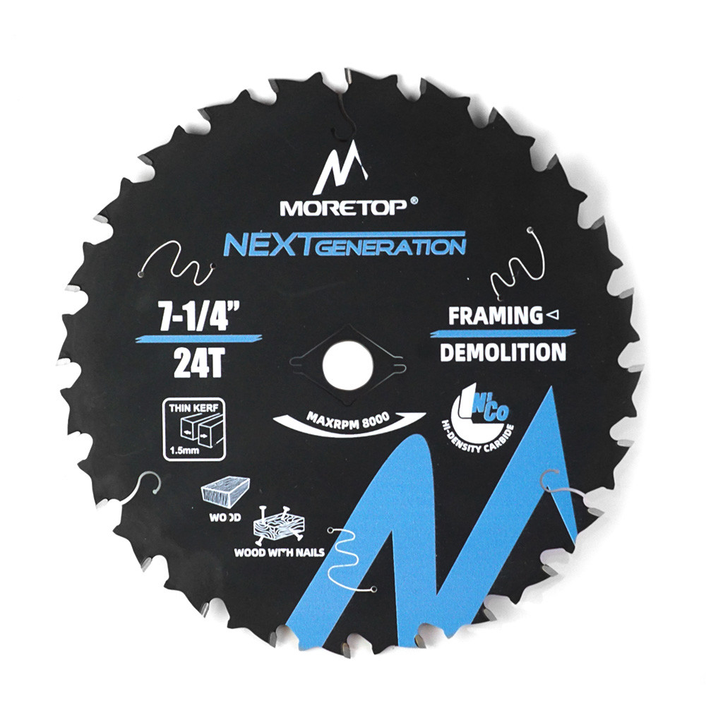NEW PRODUCT LAUNCH – Moretop Demo/Framing TCT Circular Saw Blade