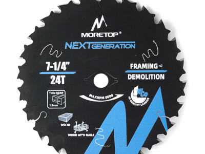 NEW PRODUCT LAUNCH – Moretop Demo/Framing TCT Circular Saw Blade