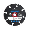 Moretop Carbide Grit Multi Tool Wheel, Diamond Cutting Blade, Thin Abrasive Cutting Disc for compact angle grinders like the BOSCH GWS12V-30N