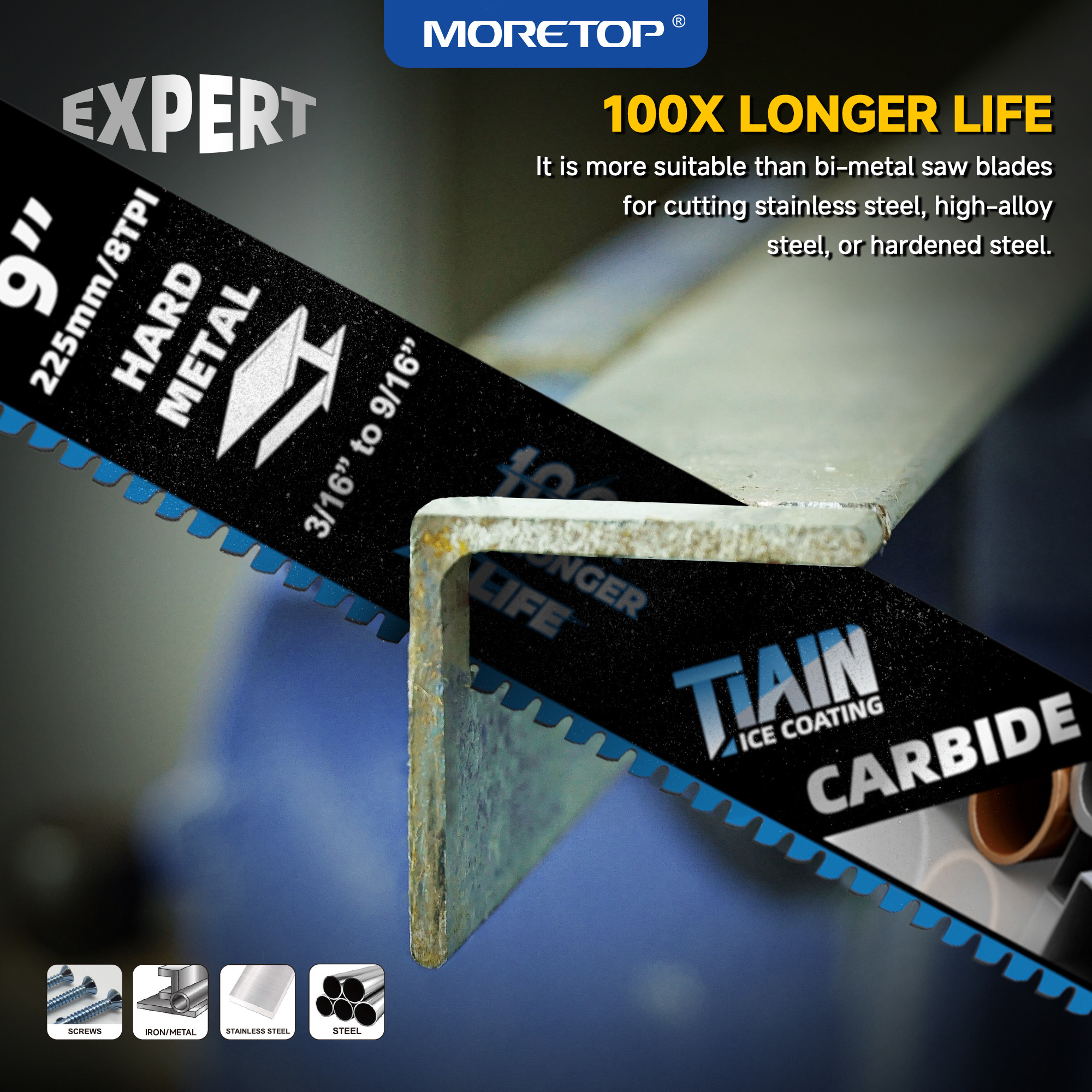 TCT reciprocating saw blade