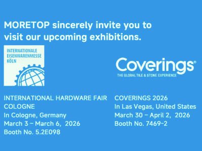 Moretop Upcome Exhibitions, We look forward to seeing you there!