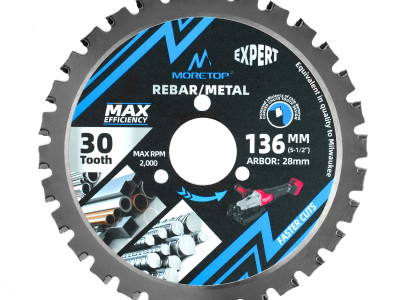Moretop Rebar/Metal Cutting Blade Exclusively Compatible With Milwukee 3675-20