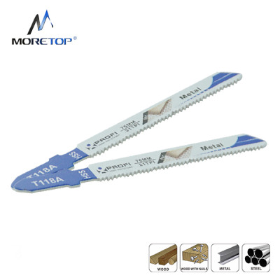 moretop jig saw blade T118A | Metal CUTTING JIGSAW BLADES | Moretop