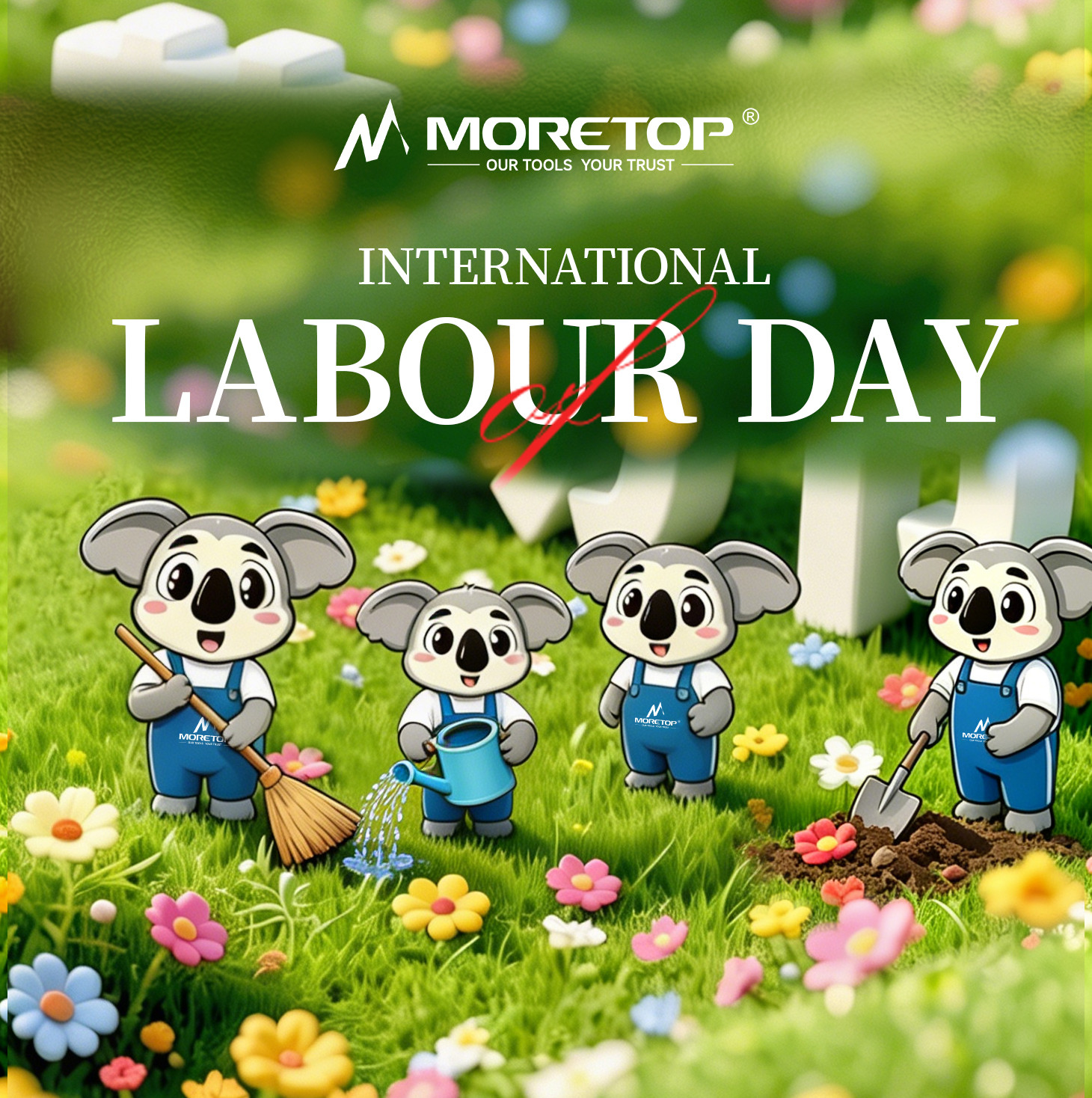 Happy International Labour Day from MORETOP Tools!