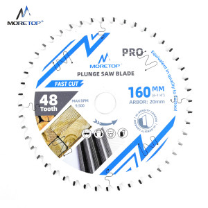 Moretop plunge saw blade 165mm wood cutting