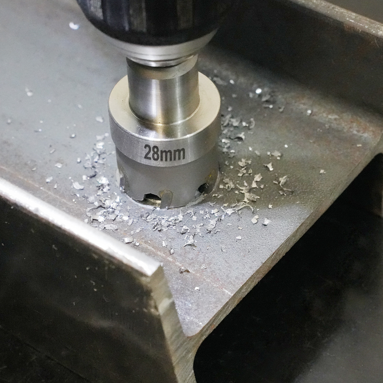 carbide tipped hole cutter