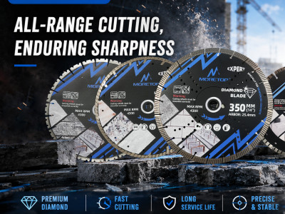 Crafted Diamond Blades, Unlimited Cutting, Conquer All Hard Materials