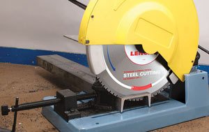 metal cutting circular saw blade application