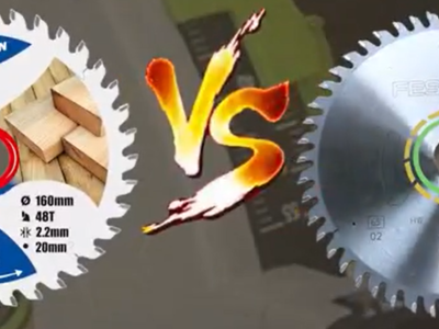 Moretop vs Festoon Plunge Saw blade