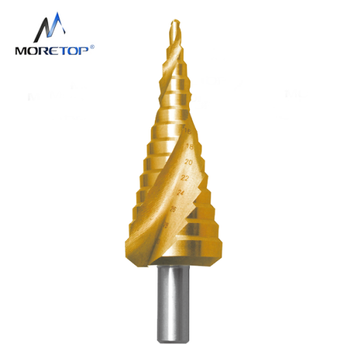 Moretop HSS Spiral Step Drill Bit 4-22mm 13031003