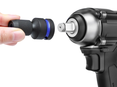 Drive Sockets Effortlessly with the full power of your impact driver!