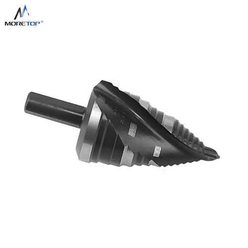 Moretop Black Coating HSS Step Drill Bit metal working bits