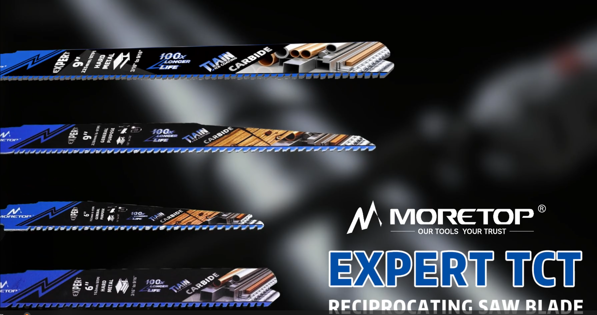 New Product Launch -the new expert TCT reciprocating saw blade