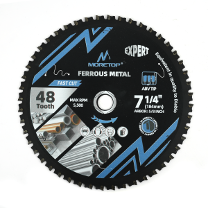 Moretop TCT Circular Saw Blade for Metal ABV teeth