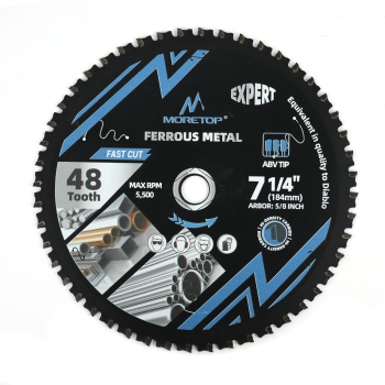 Moretop TCT Circular Saw Blade for Metal ABV teeth