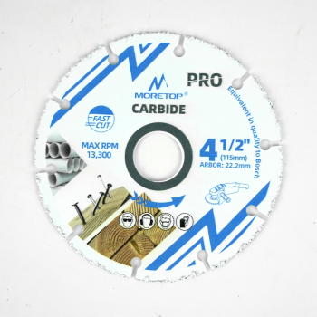 Moretop Carbide Cutting Wheels for Wood, Plastic, Fiberboard, Wood with Nails