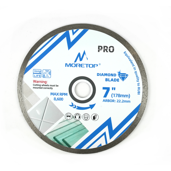 Moretop standard continious cutting rim diamond blade 115mm 10102001