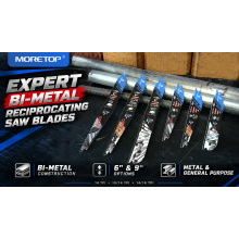 Why choose MORETOP Bi-Metal Reciprocating Saw Blades?