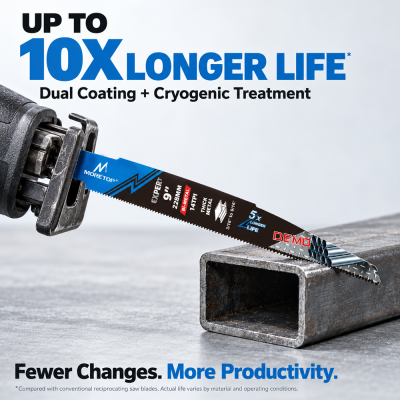 Moretop Reciprocating saw blades with advanced design for metal cutting