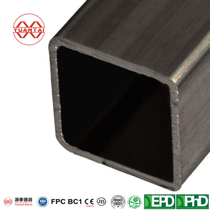 High shape accuracy -Yuantai high precision cold drawn square tube