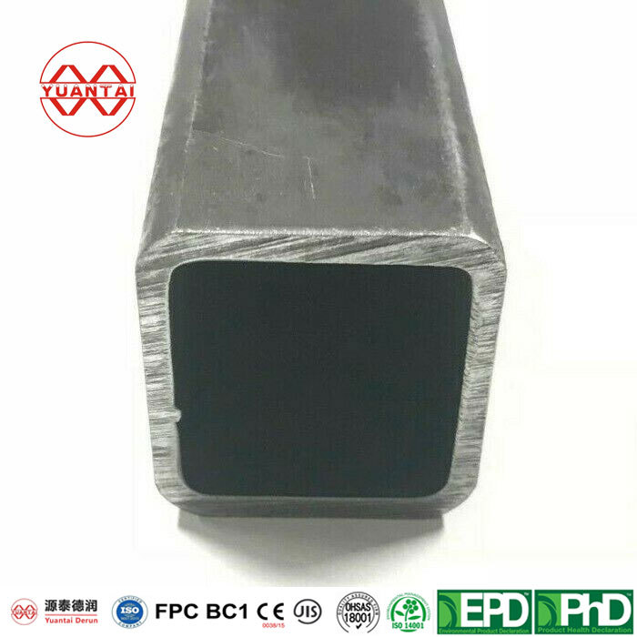 black  square hollow section factory yuantai derun