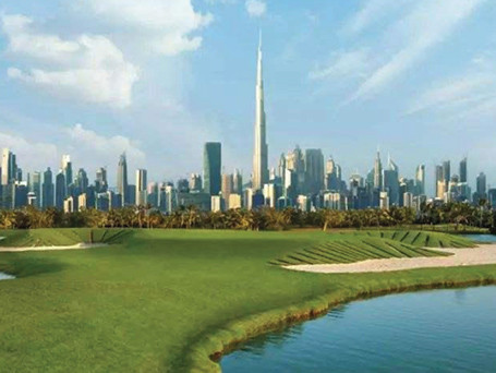 Dubai Hill high-end villa construction projec