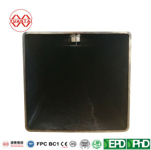 HFW Black square hollow section China manufacturer yuantaiderun