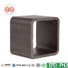 black square hollow section supplier weld steel pipe