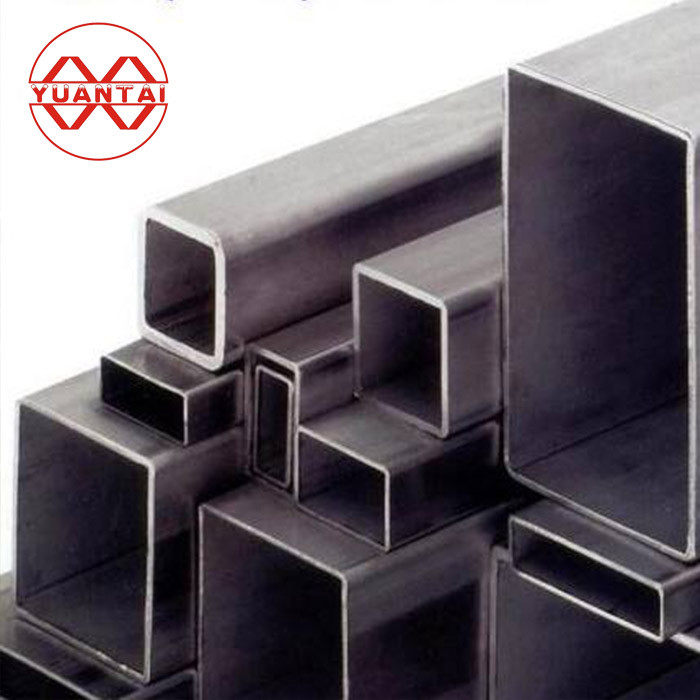 black rectangular steel tube hollow section for building structure ...