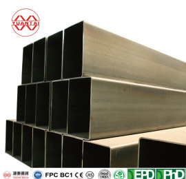 EN10219 S355NLH black welded square steel pipe china supplier