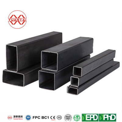 square hollow section factory China metal box section