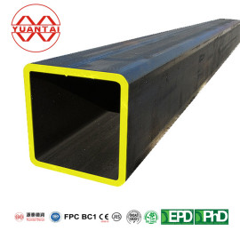 EN10219 S460NLH square hollow steel tube China factory rectangular steel box section