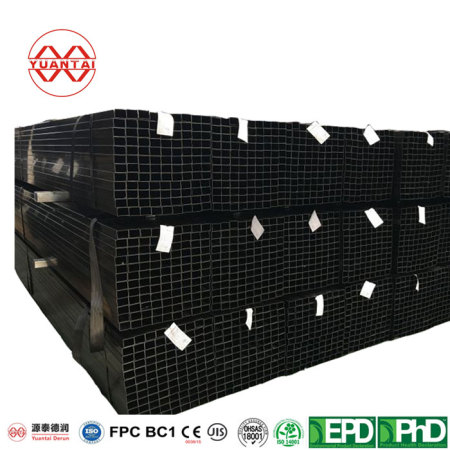 High-Quality EN10219 S275J0H 2 x 6 steel rectangular tube