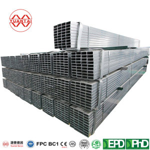china erw pre galvanized square tube