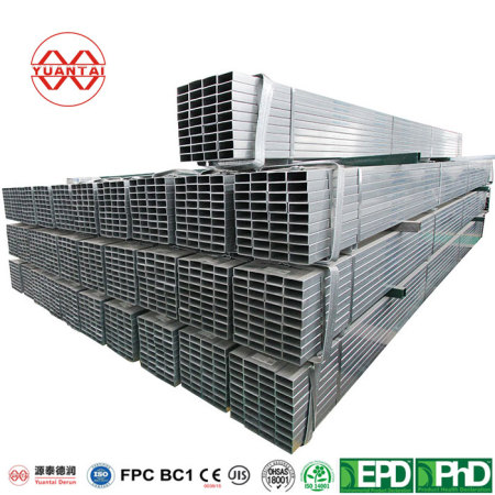 EN10219 S420MLH China Hot Dipped Galvanized Rectangular Steel Tube​