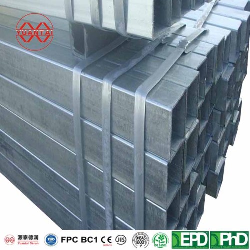 High-Quality Pre-Galvanized Square Pipes: Yuantaiderun - Your Trusted OEM, ODM, and Wholesale Partner