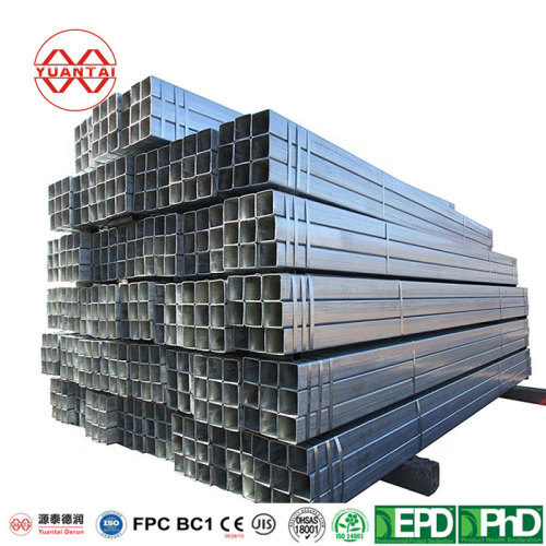 hot dip galvanized hollow section yuantaiderun(accept oem odm obm)