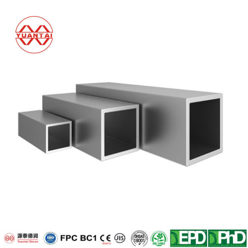 galvanized hollow sections manufacturer Yuantaiderun(oem odm obm)