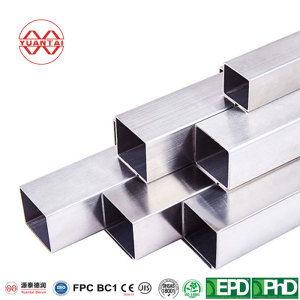 hot galvanized hollow section factory China Tianjin yuantaiderun(oem odm obm)