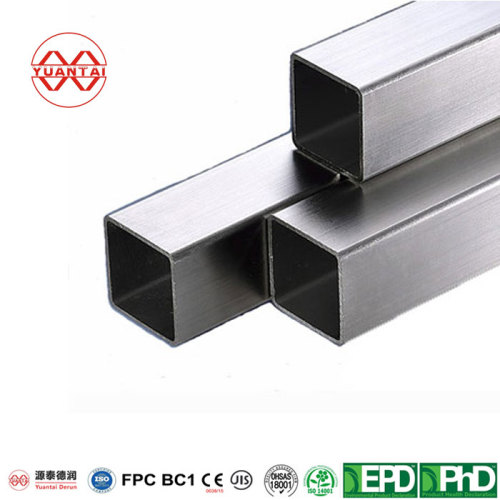 galvanized hollow sections manufacturer Yuantaiderun(oem odm obm)