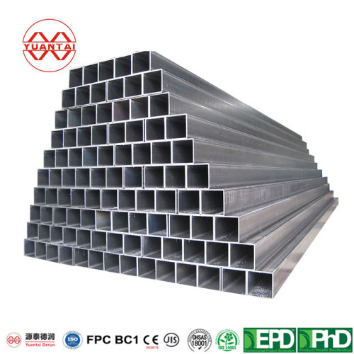 galvanized hollow sections manufacturer Yuantai derun(oem odm obm)